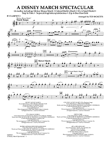 A Disney March Spectacular - Bb Clarinet 2 