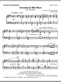 Awesome In This Place (with Worthy) - Keyboard String Reduction