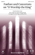 Fanfare and Concertato on "O Worship the King" - Handbells