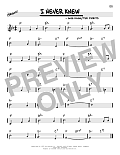 I Never Knew (arr. Robert Rawlins)
