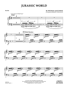 Jurassic World - Piano 