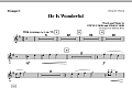 He Is Wonderful - Trumpet 1