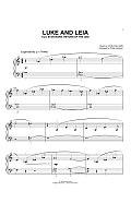 Luke And Leia (from Star Wars: Return of the Jedi) (arr. Phillip Keveren)