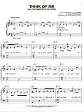 Think Of Me (from The Phantom Of The Opera)