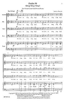Psalm 98 (Sing! Sing! Sing!) 
