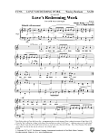 Love's Redeeming Work