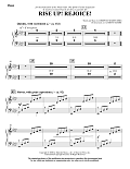 Rise Up! Rejoice! (from Footprints In The Sand) - Piano