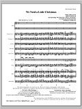 We Need A Little Christmas (With "We Wish You A Merry Christmas") - Full Score