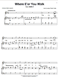 Where E'er You Walk (Handel)