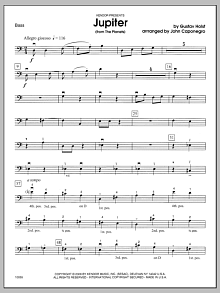 Jupiter (from The Planets) - Bass 