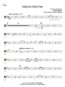 Majestic Holy One - Viola 