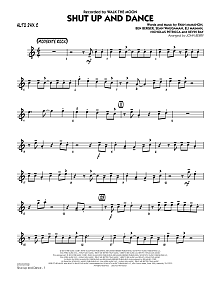 Shut Up and Dance - Alto Sax 2 