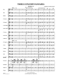Three Concert Fanfares - Full Score