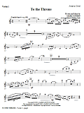 To The Throne - Violin 2