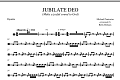 Jubilate Deo - Djembe