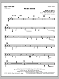 O The Blood - Bass Clarinet (sub. Tuba)
