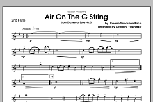 Air On The G String (from Orchestral Suite No. 3) - 2nd Flute 