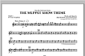 The Muppet Show Theme - Pt.3 - Bb Tenor Saxophone