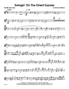 Swingin' On The Orient Express - 2nd Bb Tenor Saxophone 
