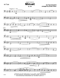 Minuet (D. 334) - 1st Tuba