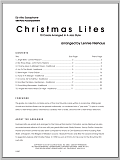 Christmas Lites - Alto Sax