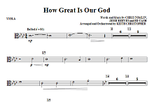 How Great Is Our God - Viola 