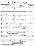 How Do We Say Goodbye? - Trumpet 2 (opt. Flugelhorn)
