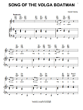 Song Of The Volga Boatman