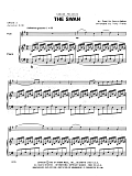The Swan - Piano (optional)