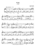 Waltz (Vals), Op. 12, No. 2