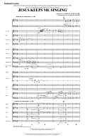 Jesus Keeps Me Singing - Full Score