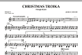 Christmas Troika - Violin 3 (Viola Treble Clef)