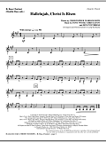Hallelujah, Christ Is Risen - Bass Clarinet (sub. dbl bass)