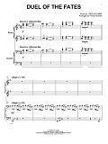 Duel Of The Fates (from Star Wars: The Phantom Menace) (arr. Phillip Keveren)