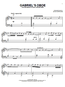 Gabriel's Oboe (from The Mission) 