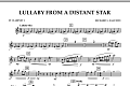 Lullaby From A Distant Star - Bb Clarinet 1