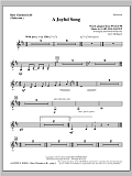 A Joyful Song - Bass Clarinet (sub. Tuba)