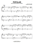 Popular (from Wicked)