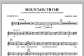Mountain Thyme - Euphonium in Treble Clef