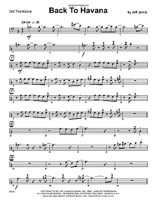 Back To Havana - 3rd Trombone 