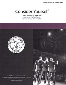 Consider Yourself (from Oliver) (arr. Tom Gentry) 