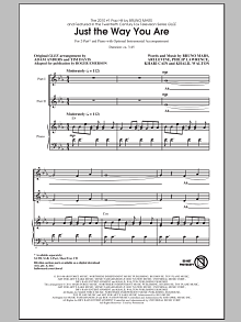 Just The Way You Are (from Glee) (arr. Roger Emerson) 