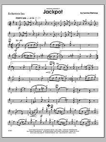 Jackpot - Eb Baritone Saxophone 