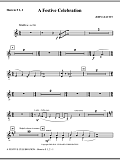 A Festive Celebration - F Horn 1,2