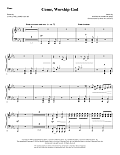 Come, Worship God - Piano