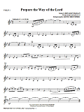Prepare The Way Of The Lord - Violin 2