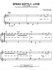 Speak Softly, Love (Love Theme) 