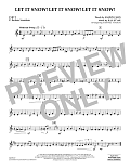Let It Snow! Let It Snow! Let It Snow! - Pt.5 - Eb Baritone Saxophone