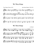 We Three Kings (arr. Patrick Roulet)