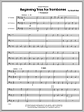Beginning Trios For Trombones - Full Score